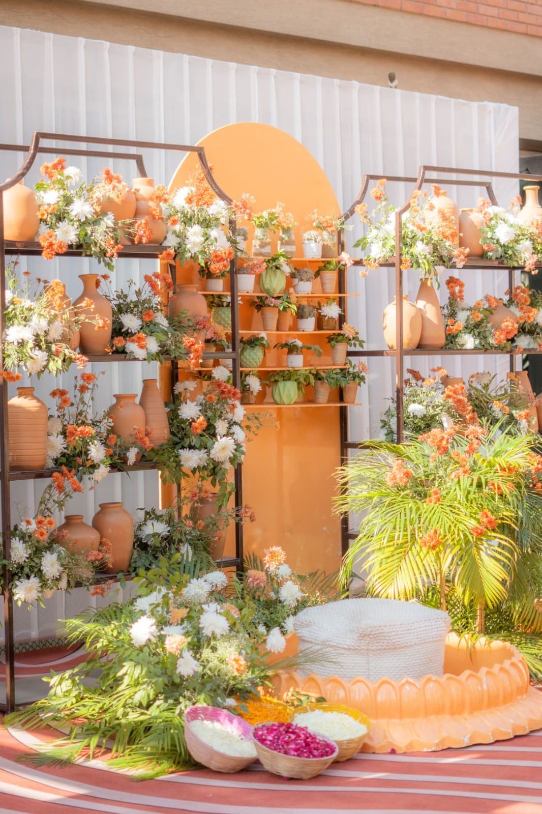 Floral installation